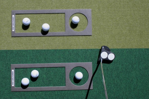 ゴルフ練習用具 パター練習法 距離感マスターカップ 特許庁に登録